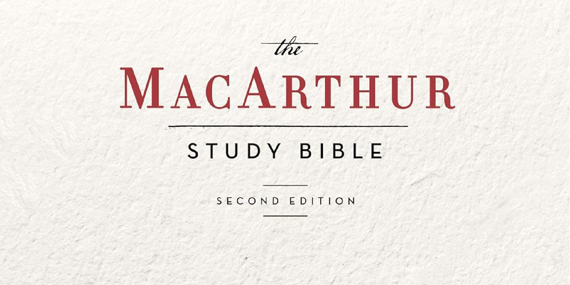 MacArthur NKJV Study Bible
